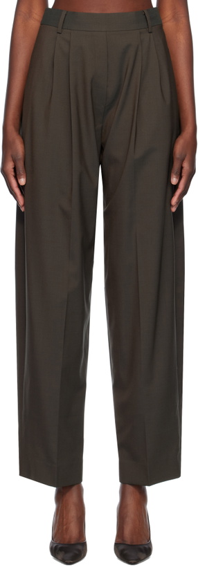 Photo: GIA STUDIOS Gray Demie Trousers