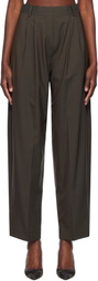 GIA STUDIOS Gray Demie Trousers