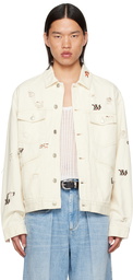 Isabel Marant Off-White Jango Denim Jacket