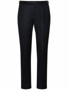 THOM BROWNE - Low Rise Wool Twill Pants