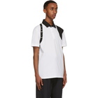 Alexander McQueen White Harness Polo