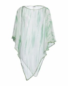 Jijil Womens Cape in Green