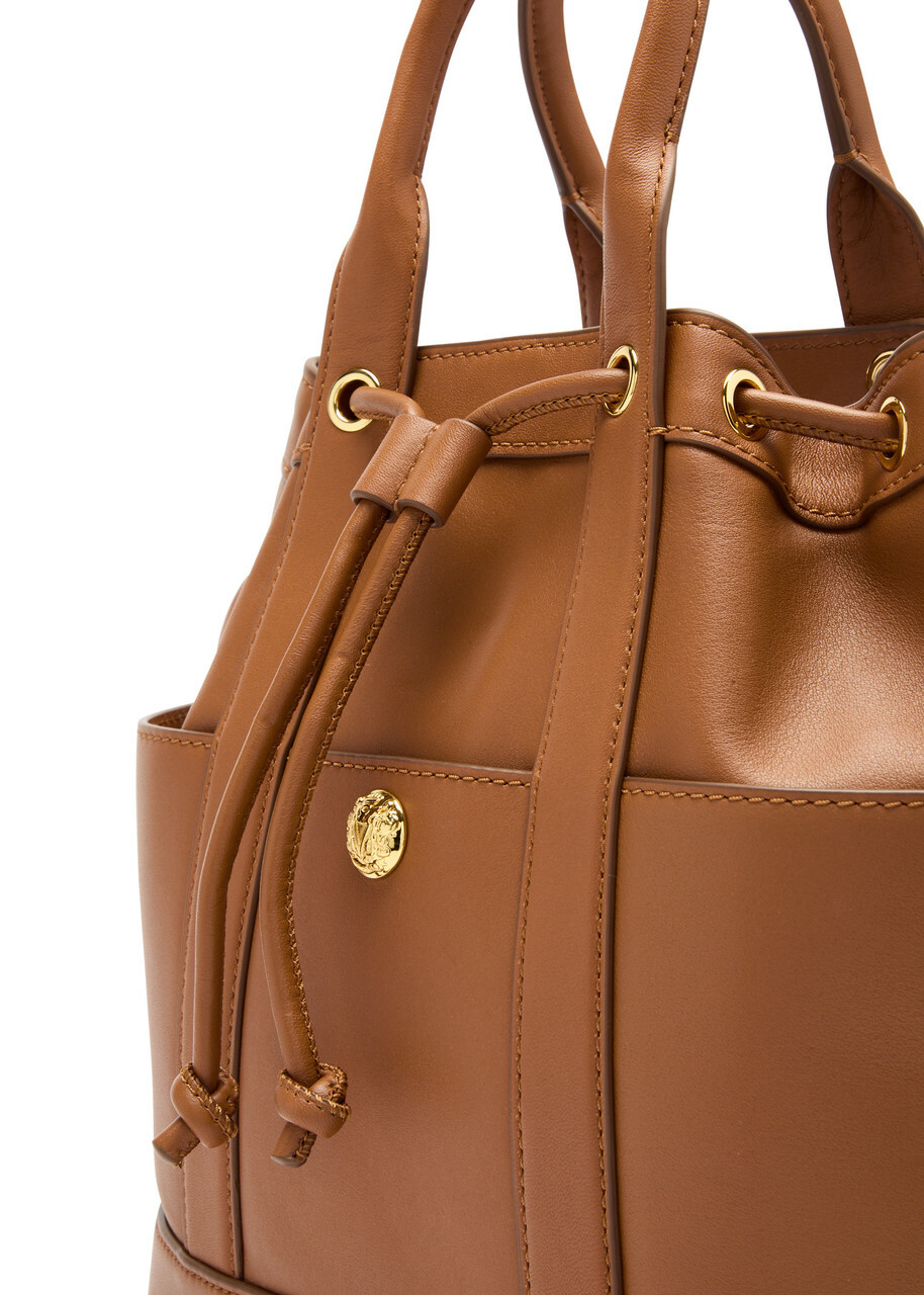 Veronica Beard Goody Leather Bucket bag - Brown - One Size