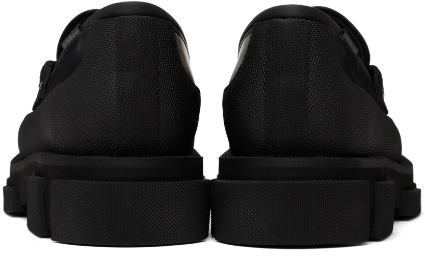 both Black Gao Loafers both