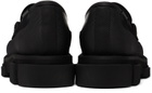 both Black Gao Loafers
