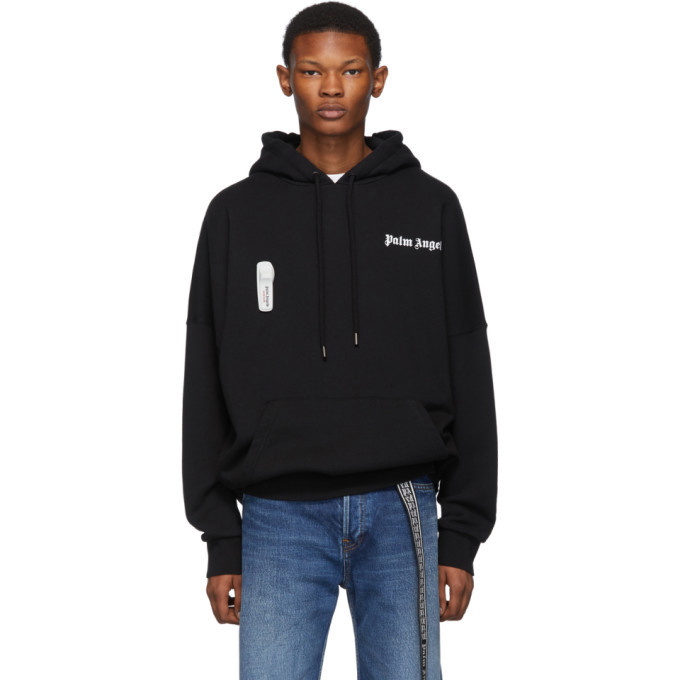 Photo: Palm Angels Black New Basic Hoodie