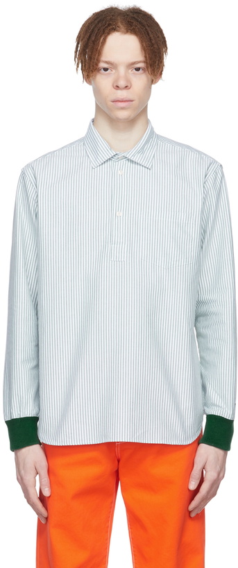 Photo: Noah Green Cotton Stripe Shirt