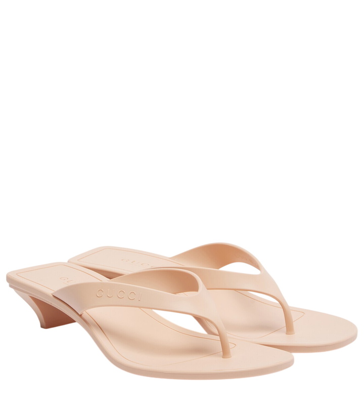 Photo: Gucci Vittoria thong sandals