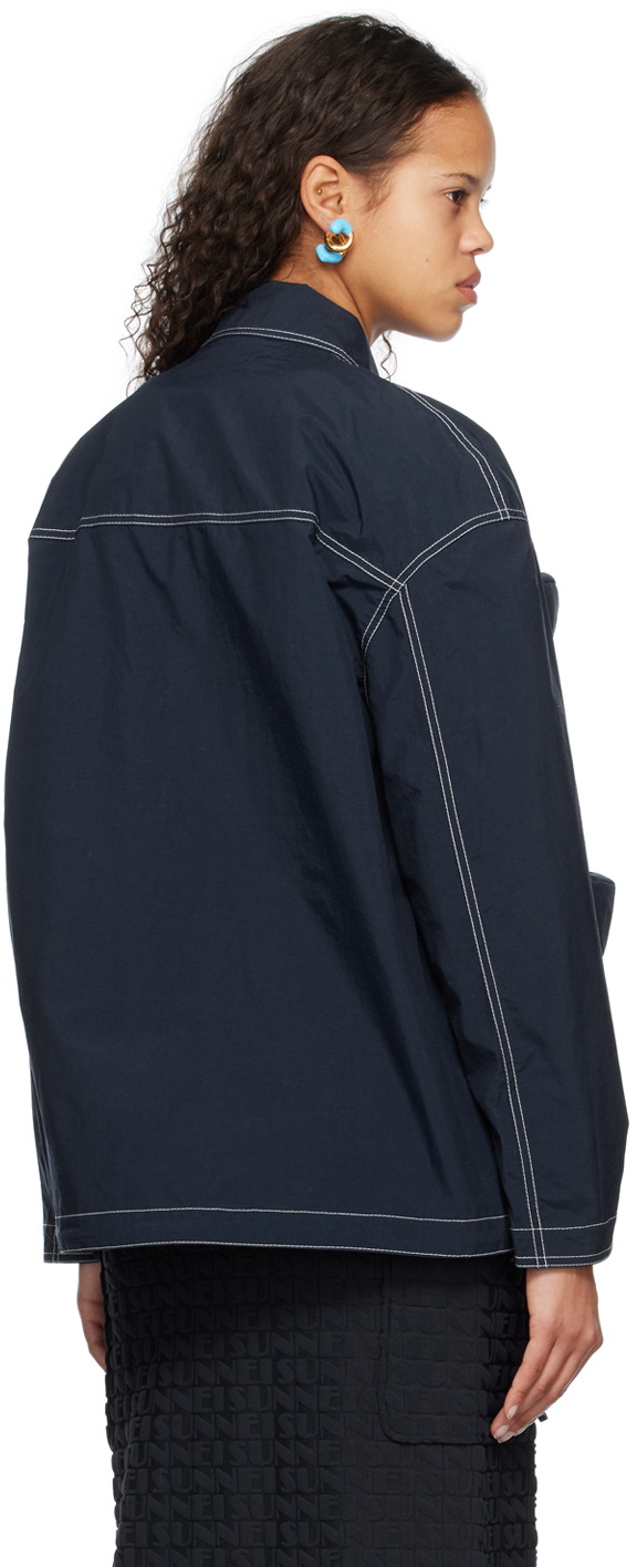 SUNNEI Navy Oversized Jacket