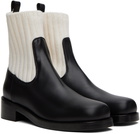 Gabriela Hearst Black & White Hobbes Boots