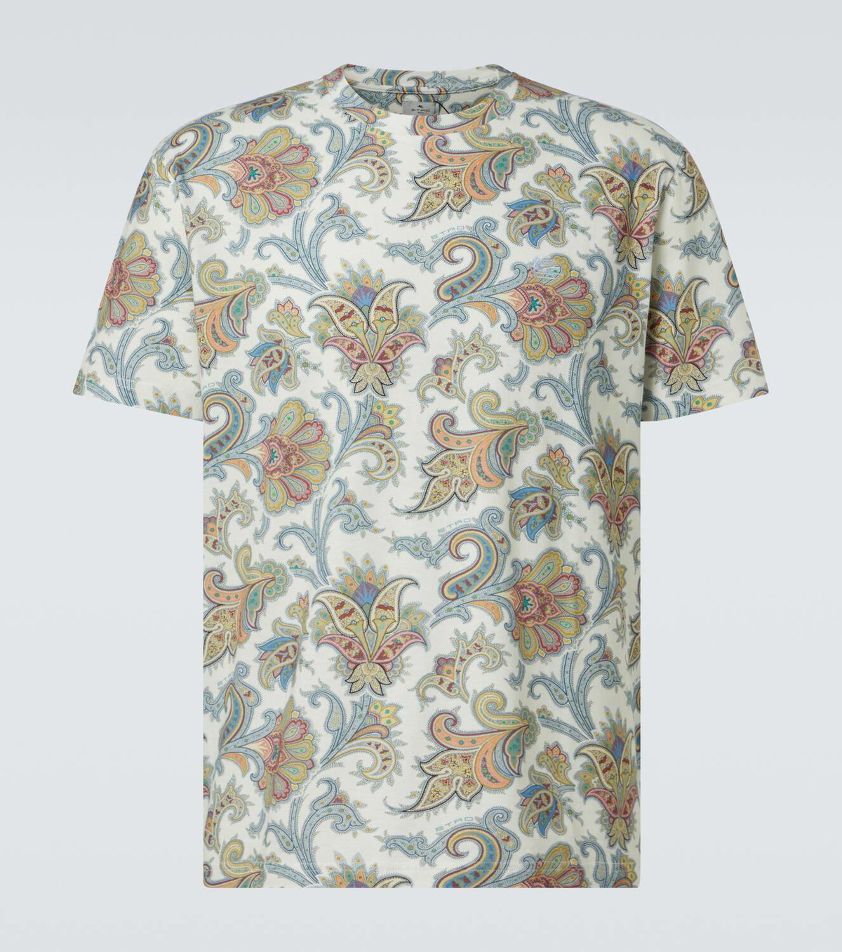 Etro Paisley cotton jersey T-shirt