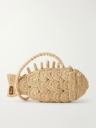 Vilebrequin - Bogue Raffia Pouch - Neutrals