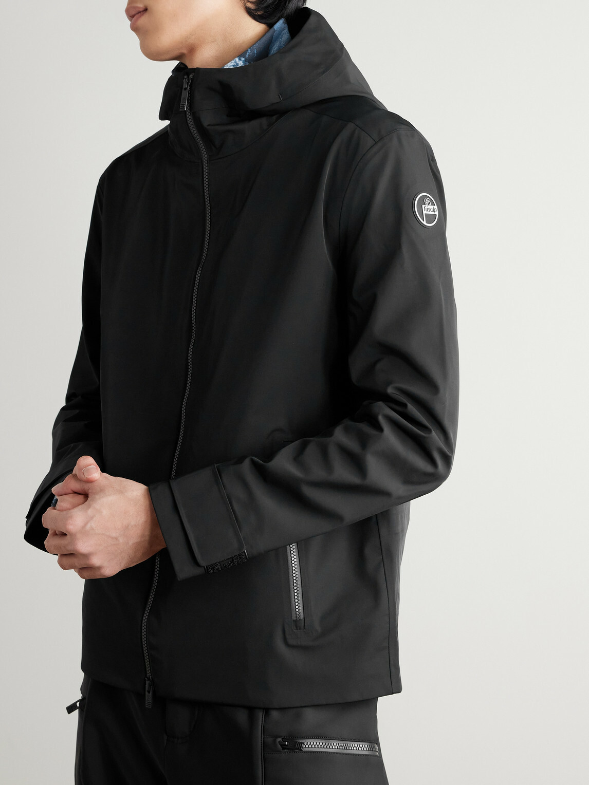 Fusalp - Ilanox Logo-Appliquéd Hooded Ski Jacket - Black