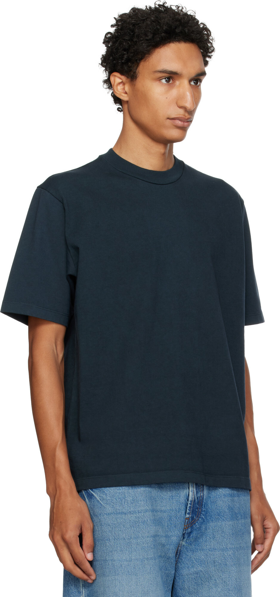 Lady White Co. Navy Rugby T-shirt