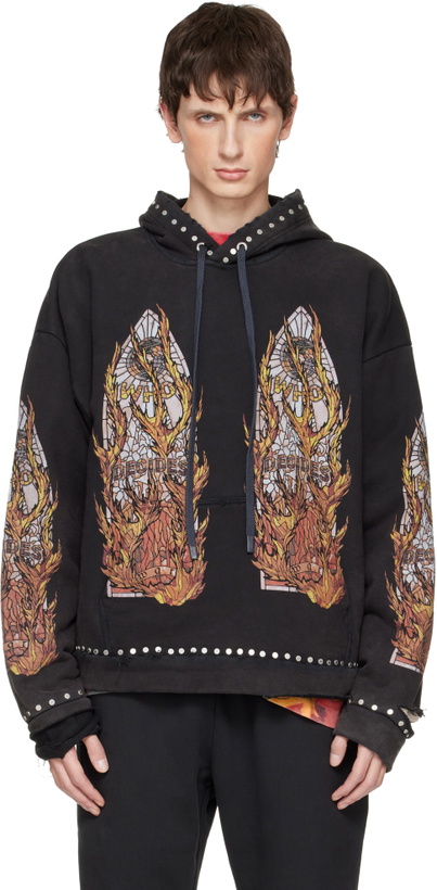 Photo: Who Decides War Black Hardware Hoodie