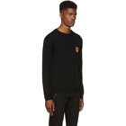 Moschino Black Small Teddy Bear Crewneck Sweater