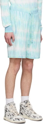 AMIRI Blue Repeat Shorts