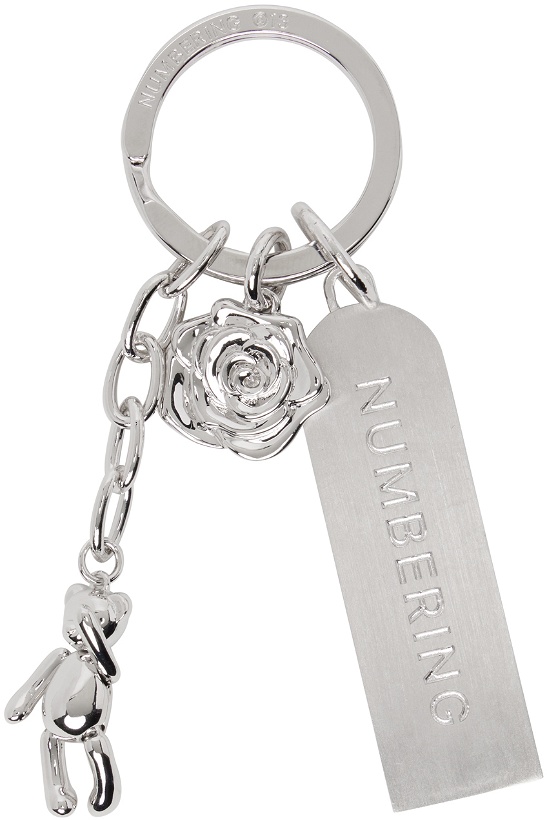 Photo: Numbering Silver #A13 Keychain