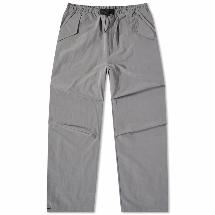 Photo: FrizmWORKS Men's Nylon Parachute Track Pants in Graphite