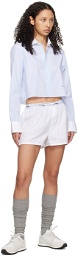 HommeGirls White Boxer Shorts