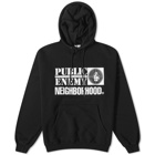 Neighborhood Men's x Public Enemy Hoodie in Black