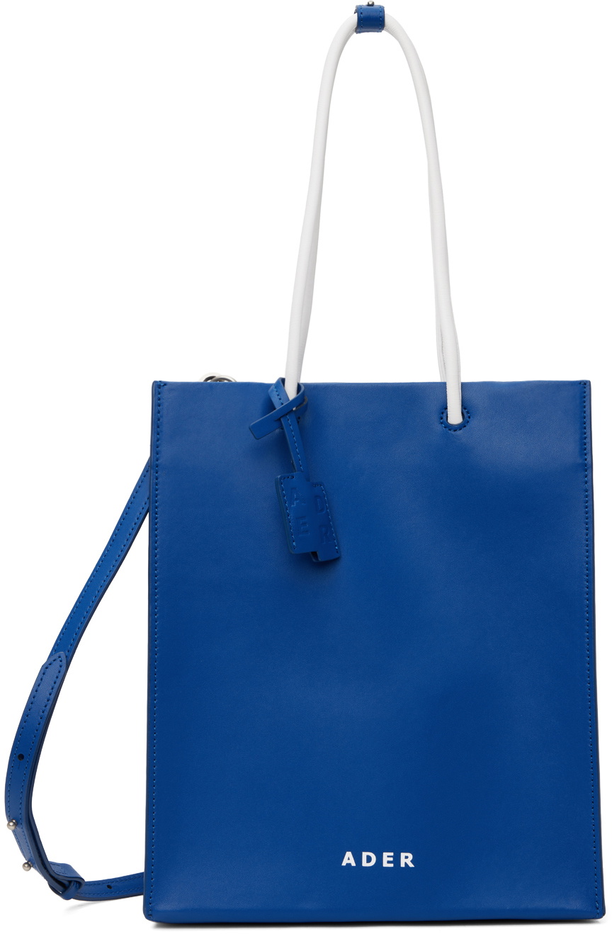 【ADERERROR】 Ader Error Shopper Bag Blue ADER error Blue Shopper Tote ADER error