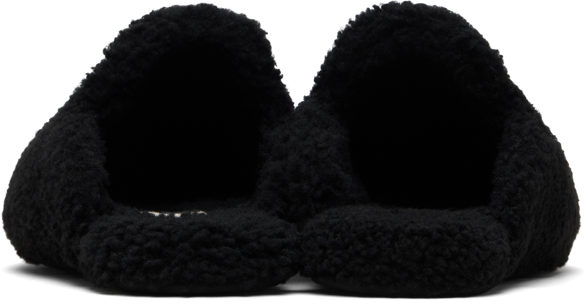Tekla Black Home Slippers