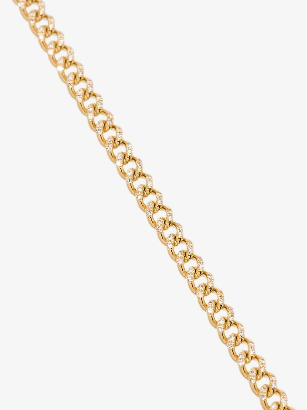 SHAY 18K Yellow Gold Baby Link Pavé Diamond Choker