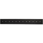 Sunnei Black Leather Belt