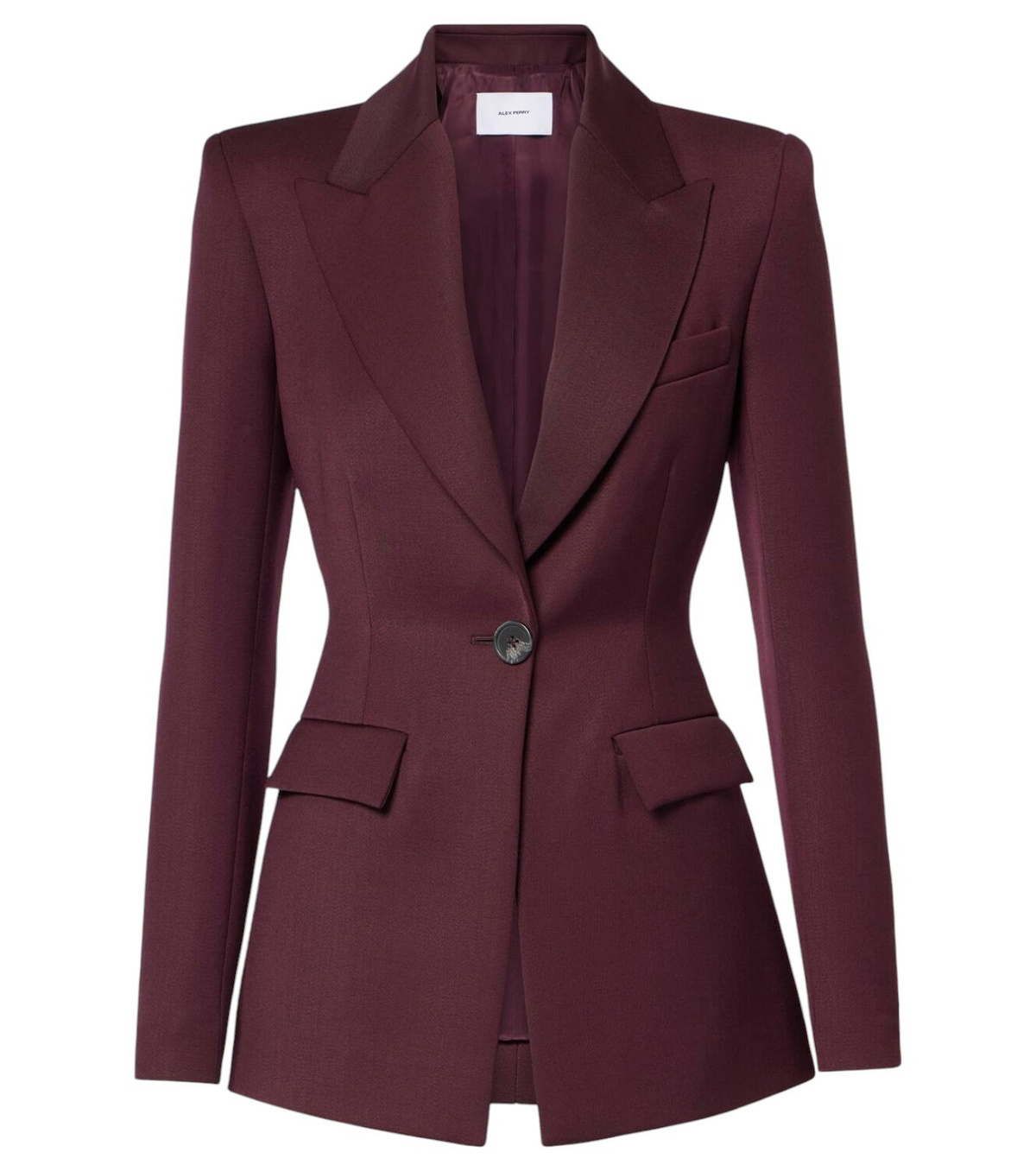 【Alex Perry】 Croppedサテンブレザー Alex Perry Cropped satin blazer Alex Perry