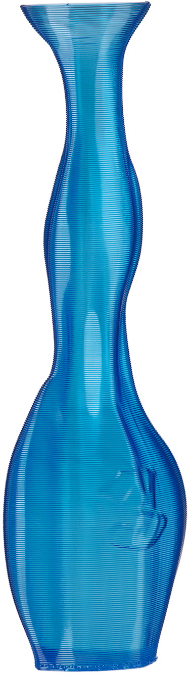 NIKO JUNE Blue 'Las Projects' Vase