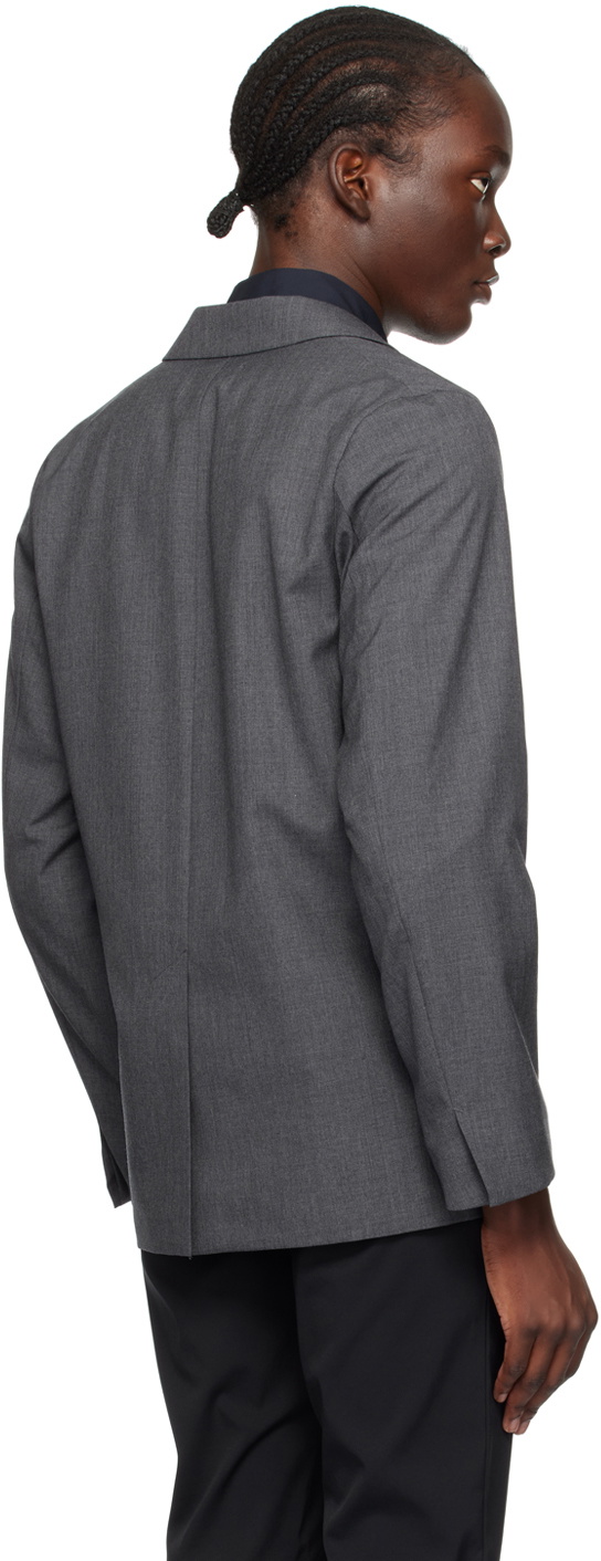 ATON Gray Tailored Blazer