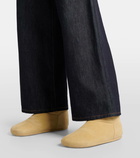 Loewe Lago suede ankle boots