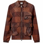 Daniëlle Cathari Women's x Woolrich Buffalo Check Jacket in Chocolate Brown
