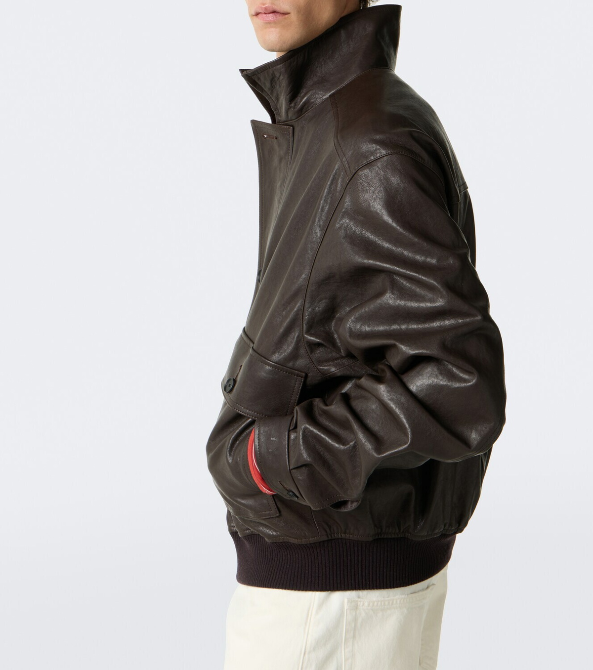 Auralee Leather jacket