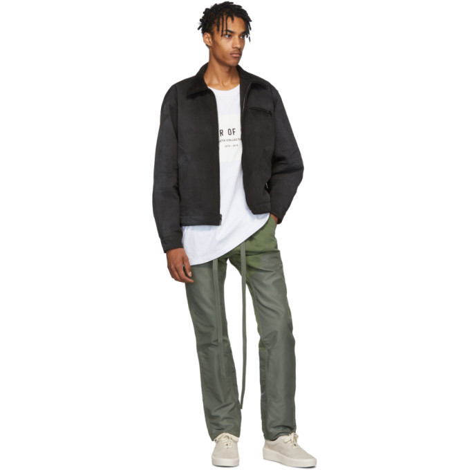 Fear of God Black Canvas Work Jacket Fear Of God