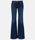 7 For All Mankind Low-rise flared jeans
