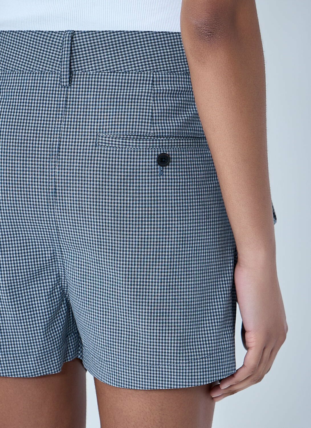 Vivienne Westwood High-Waisted Checkered Shorts
