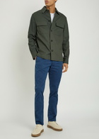Slowear Cotton Overshirt Dark Green