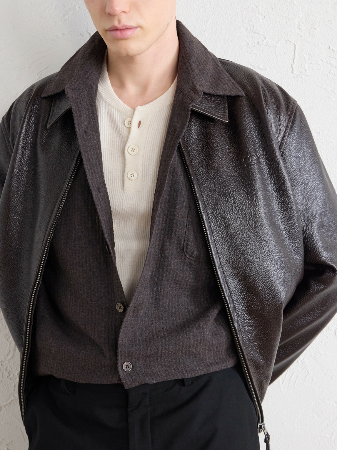 Our Legacy - Borrowed Checked Woven Shirt - Brown