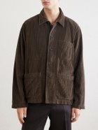 Hartford - Perry Cotton-Corduroy Jacket - Brown
