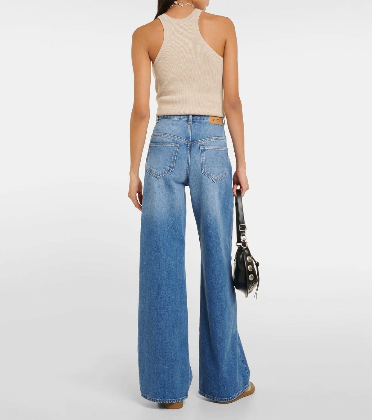 Isabel Marant Lemony high-rise wide-leg jeans Isabel Marant