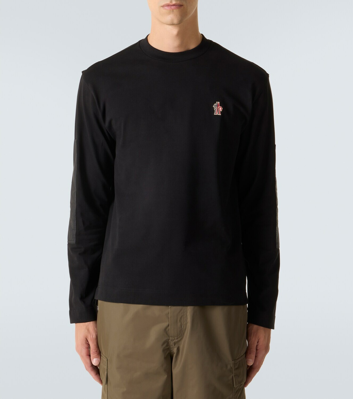 Moncler Grenoble Après Ski cotton-blend jersey T-shirt