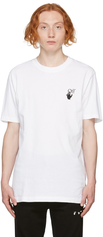 Photo: Off-White White Slim Degrade Arrow T-Shirt