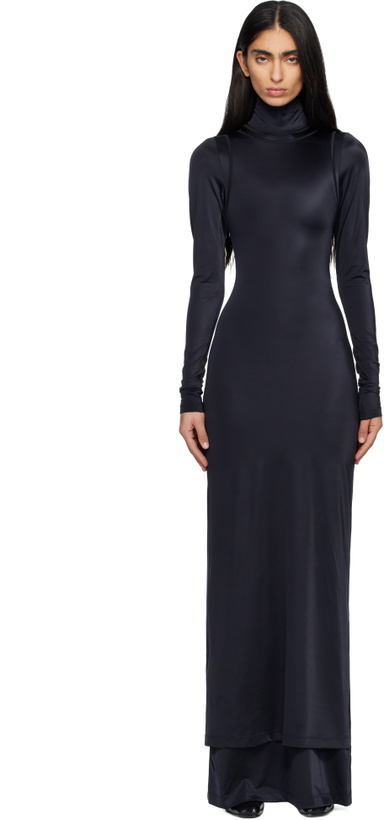 Photo: MARIE ADAM-LEENAERDT Black All-In One Maxi Dress