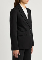 Dorothee Schumacher Emotional Essence Stretch-jersey Blazer Black