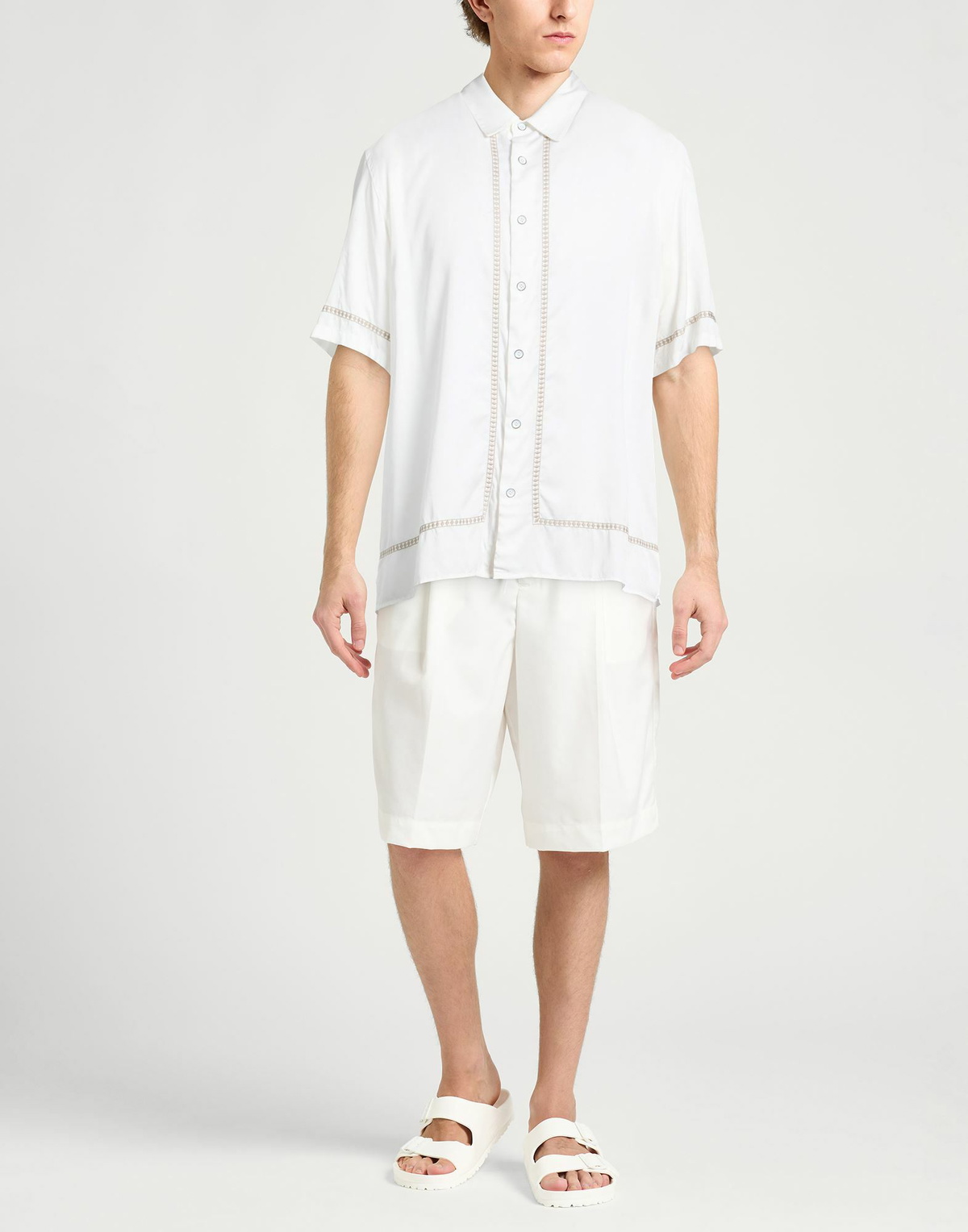 Rag & Bone Mens Shirt in White