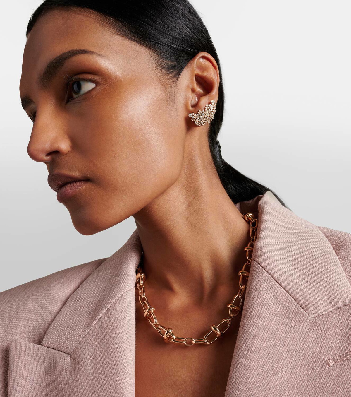 Pomellato Iconica 18kt rose gold chain necklace
