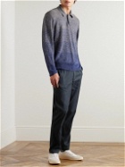 Derek Rose - Harris 1 Slim-Fit Straight-Leg Stretch Lyocell and Cotton-Blend Twill Trousers - Blue