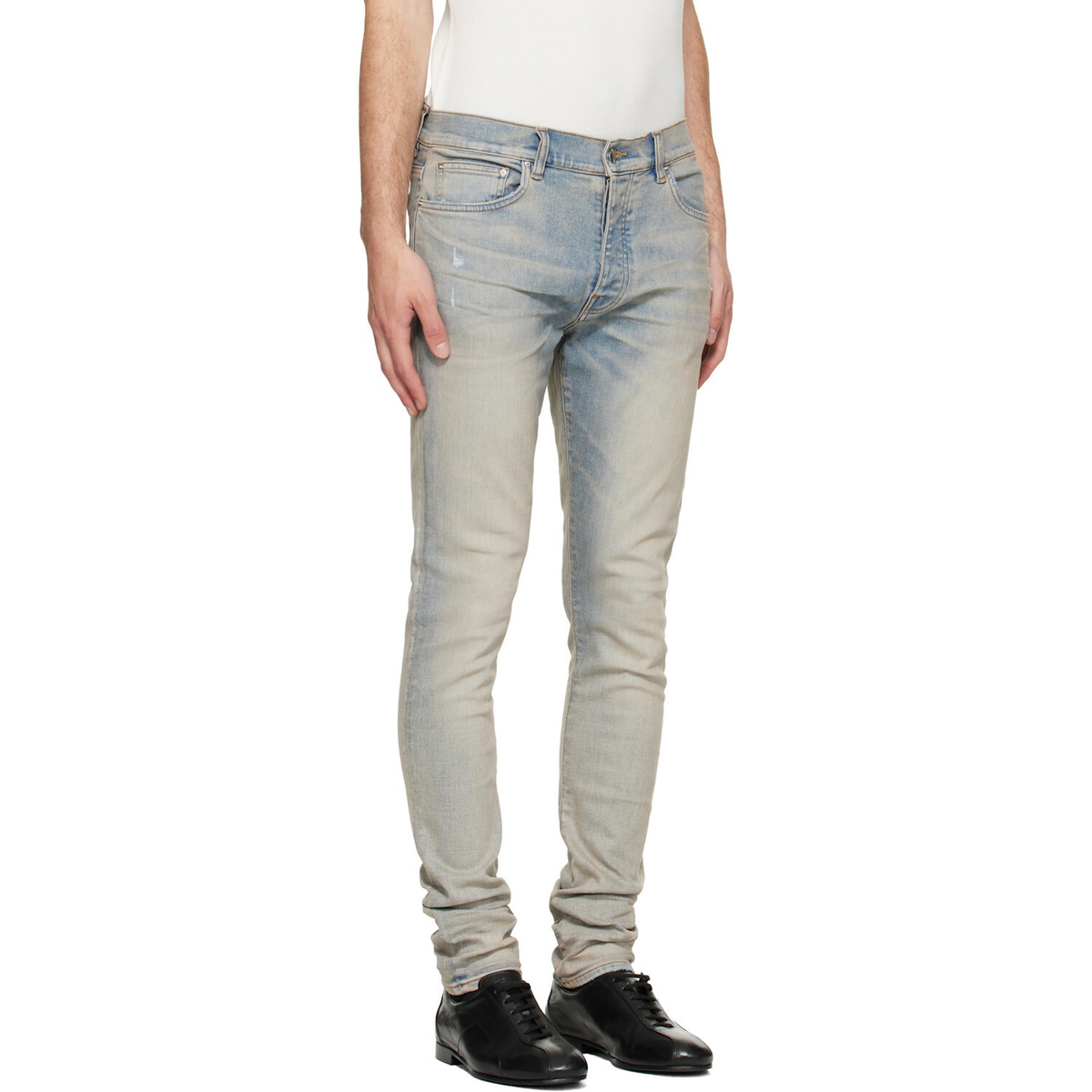 AMIRI Blue Stack Jeans
